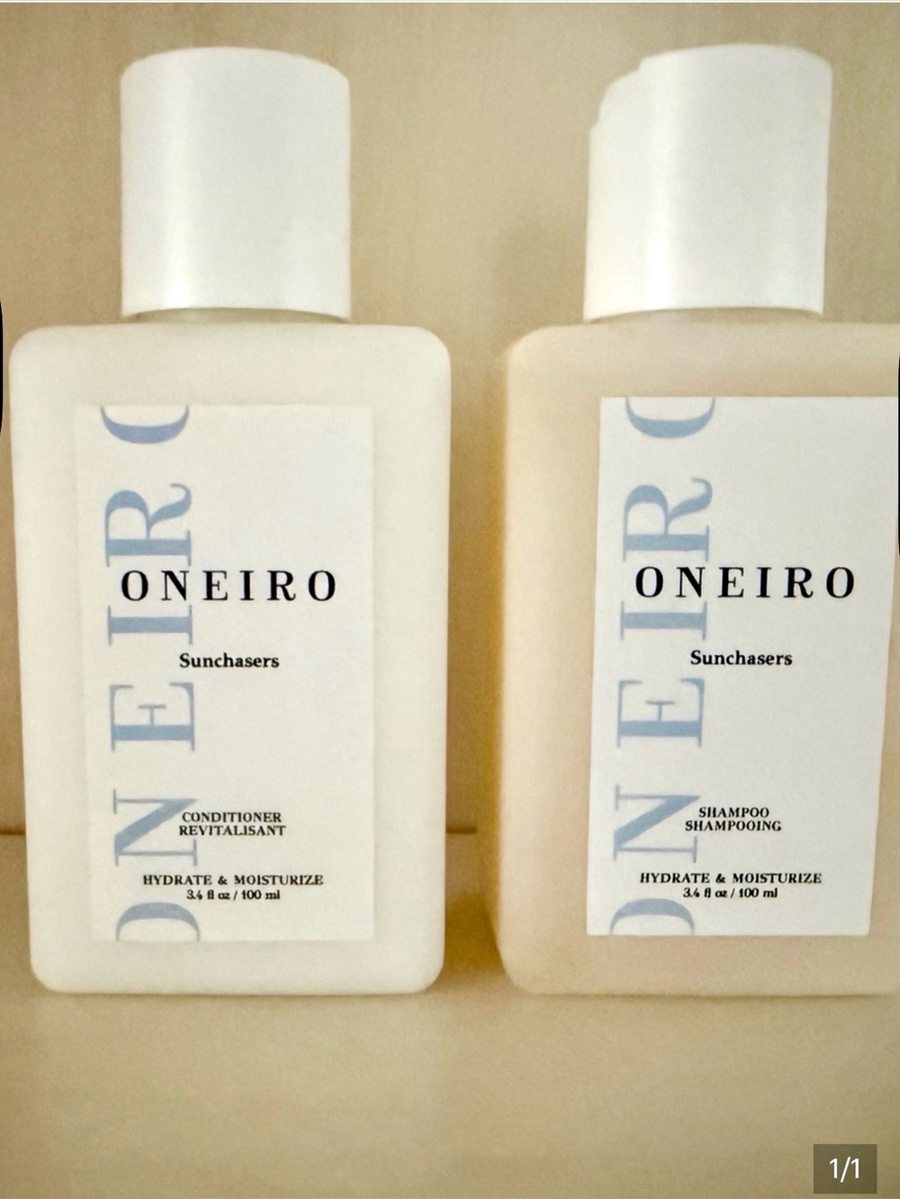 💦🌟ONEIRO Sunchasers Shampoo & Conditioner Duo Hydrate & Moisturize Hair Care🌼🌸